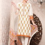 Spring Embroidered 3 Piece Collection Khaadi 2016