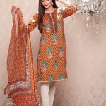 Spring Embroidered 3 Piece Collection Khaadi 2016