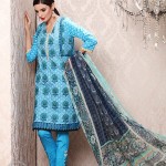 Spring Embroidered 3 Piece Collection Khaadi 2016 4