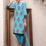 Spring Embroidered 3 Piece Collection Khaadi 2016 5