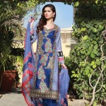 Spring Embroidered Shalwar Kameez Collection Patel Bros 2016 6