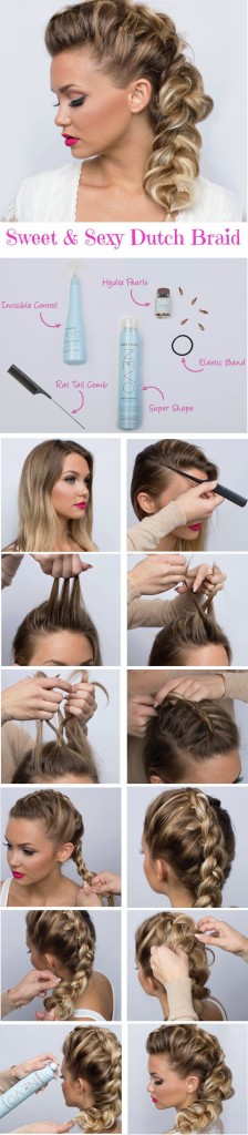 Spring step by step hair tutorials