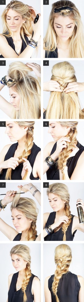 Spring step by step hair tutorials