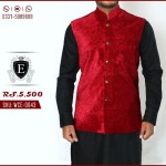 Waistcoat kurta shalwar