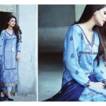 Amna Ismail Semi Stitched Chiffon Spring Collection 2016 11