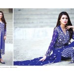 Amna Ismail Semi Stitched Chiffon Spring Collection 2016 15