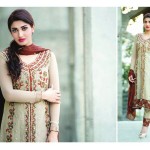 Amna Ismail Semi Stitched Chiffon Spring Collection 2016 16