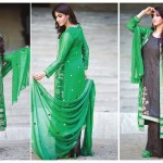 Amna Ismail Semi Stitched Chiffon Spring Collection 2016 2