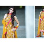 Amna Ismail Semi Stitched Chiffon Spring Collection 2016 4