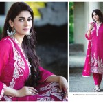 Amna Ismail Semi Stitched Chiffon Spring Collection 2016 6