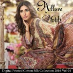 Digital Printed Cotton Silk UnStitched Collection 2016