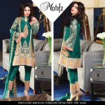 Embroidered Crinkle Chiffon UnStitched Collection 2016 12