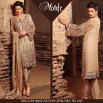 Embroidered Crinkle Chiffon UnStitched Collection 2016 13