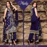 Embroidered Crinkle Chiffon UnStitched Collection 2016 2