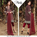 Embroidered Crinkle Chiffon UnStitched Collection 2016 3