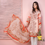 Khaadi Lawn 3 Piece Venetian Laces Summer Collection 2016