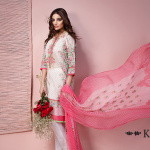 Khaadi lawn 3 piece venetian laces summer collection