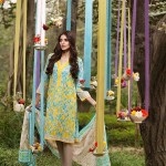 Khaadi Lawn Geometric Fusion Summer Collection 2016 7