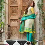 Mahnoor Embroidered Spring Summer Lawn Al Zohaib 2016