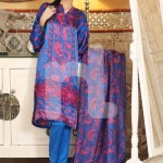 Nishat Linen Formal Wear Silk Dresses 2016 10