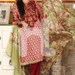 Nishat Linen Formal Wear Silk Dresses 2016 5