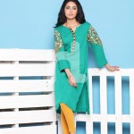 Nishat Linen Formal Wear Silk Dresses 2016 6