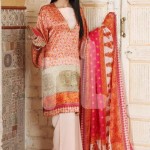 Nishat Linen Formal Wear Silk Dresses 2016