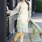 Nishat Linen Nisha 3 Piece Summer Collection 2016 20