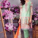 Nishat Linen Nisha 3 Piece Summer Collection 2016 3