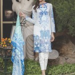 Nishat Linen Nisha 3 Piece Summer Collection 2016 345