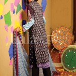 Classic Crinkle Lawn Casual Shalwar kameez Dresses 2016 11