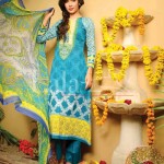 Classic Crinkle Lawn Casual Shalwar kameez Dresses 2016 12