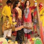 Classic Crinkle Lawn Casual Shalwar kameez Dresses 2016 9