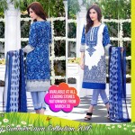 Embroidered Summer Lawn Dresses By Amna Ismail 2016 4