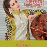 Sawera Embroidered Lawn Shalwar Kameez By Salam Textile 2016