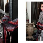 Sawera Embroidered Lawn Shalwar Kameez By Salam Textile 2016 11