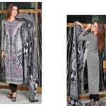 Sawera Embroidered Lawn Shalwar Kameez By Salam Textile 2016 12