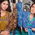 Sawera Embroidered Lawn Shalwar Kameez By Salam Textile 2016 8