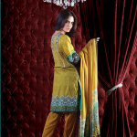 Chiffon Casual Shalwar Kameez Collection By Firdous Fashion 2016 11