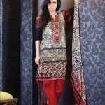 Chiffon Casual Shalwar Kameez Collection By Firdous Fashion 2016 8