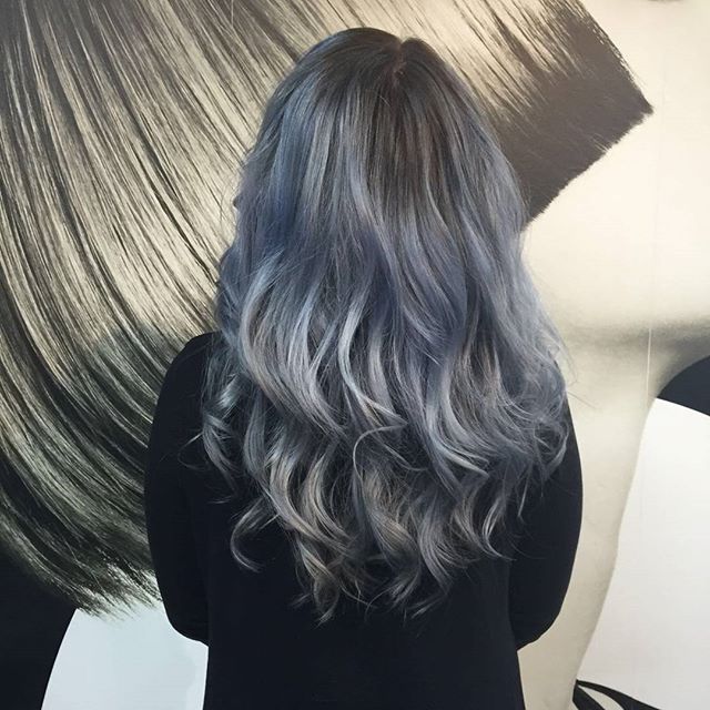 Denim Hair Color Trend To Make You Stylish In Summer