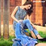 Gul Ahmed Printed Lawn Suits 3 Pcs Collection 2016 3