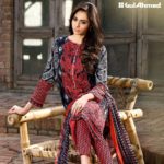 La Chiffon Embroidered Shalwar Kameez 2016 12