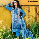 La Chiffon Embroidered Shalwar Kameez 2016 9