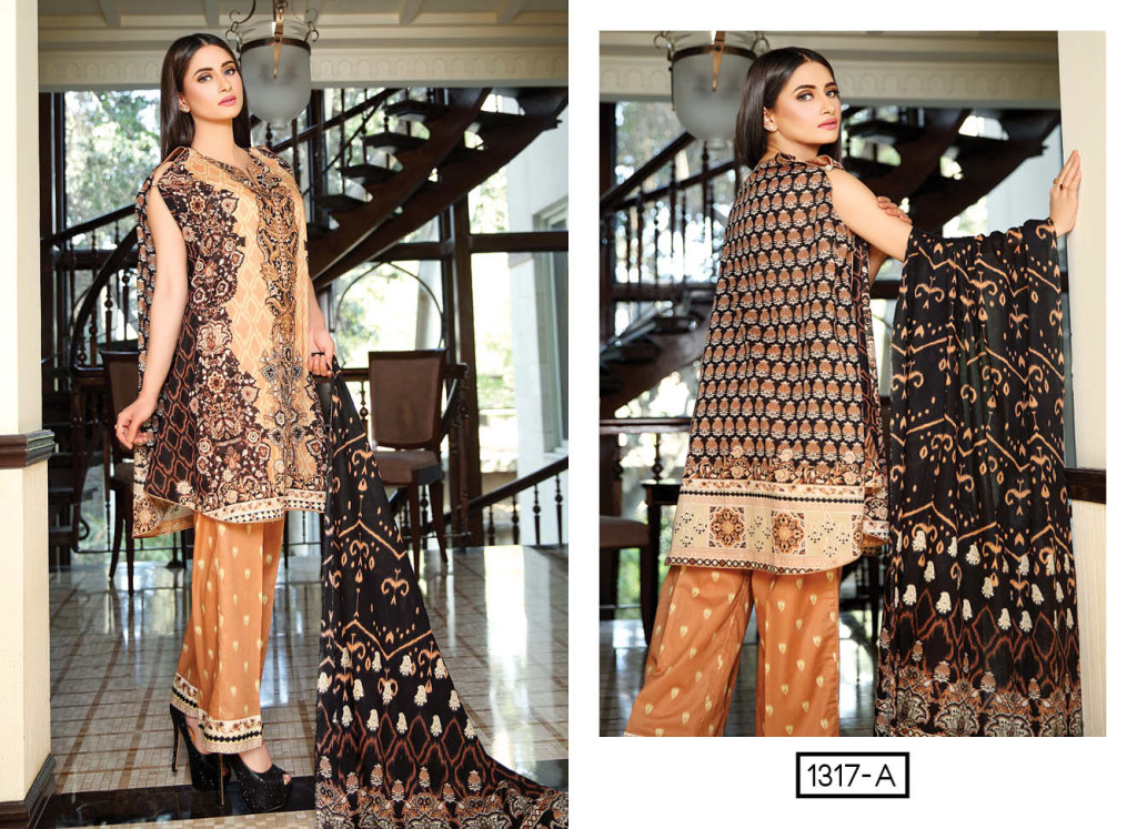 Motifz Embroidered Rangol Summer Collection 2016 7