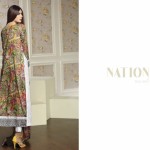 Swiss Lawn Party Wear Dresses Nation By Riaz Arts 2016 16