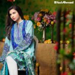 Three Piece Embroidered Lawn Gul Ahmed Collection 2016 12