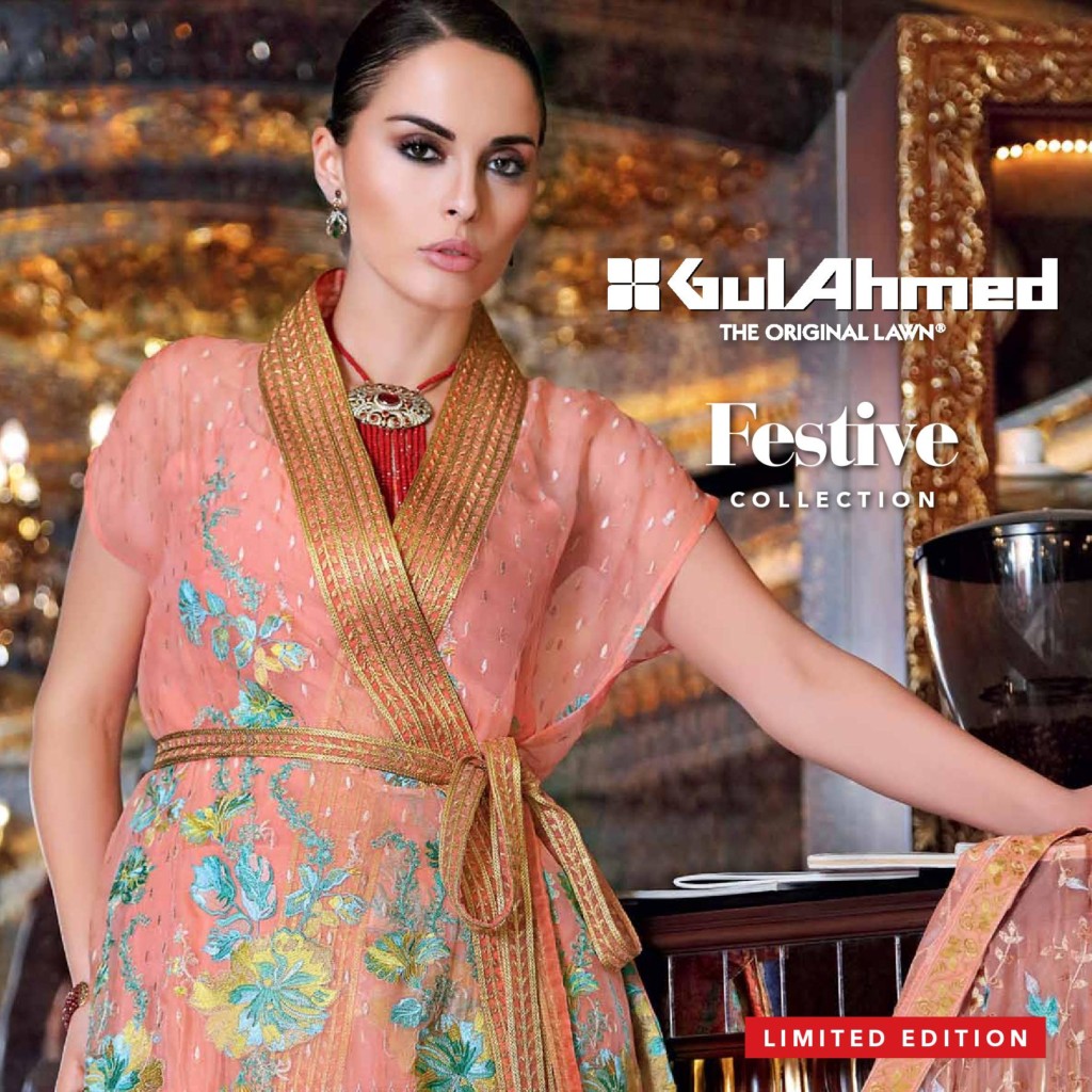 Gul Ahmed Luxury Eid Festive Collection 2016