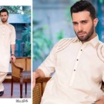 Gul Ahmed Men Eid Shalwar Kameez Collection 2016 4