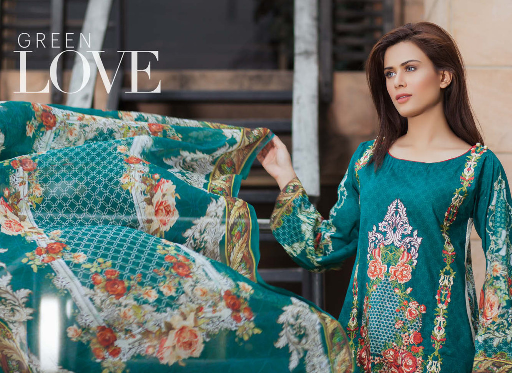 Motifz Digital Printed Lawn Summer Dresses 2016 6